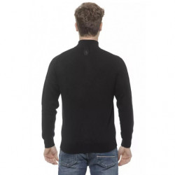 Maglione in cashmere nero - XXL