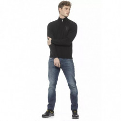 Maglione in cashmere nero - XXL