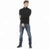 Maglione in cashmere nero - XXL