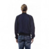 Maglia in Viscosa Blu - XL