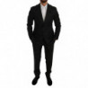 Abito in 2 pezzi slim fit con ape di cristallo nero - IT46 - S
