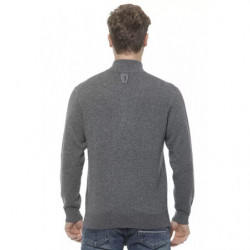 Maglione in cashmere grigio - XXL