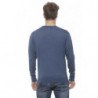Maglione in cashmere blu - L