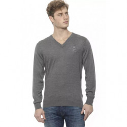 Maglione in cashmere grigio...