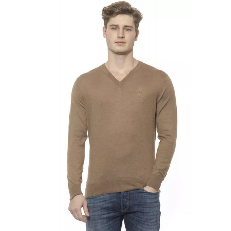 Maglione in cashmere beige - XL