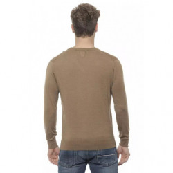 Maglione in cashmere beige - XL