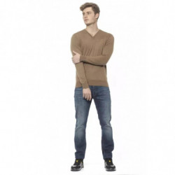 Maglione in cashmere beige - XL