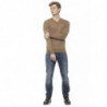 Maglione in cashmere beige - XL