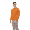 Maglione in cotone arancione - L