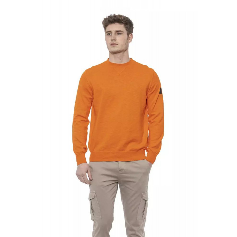 Maglione in cotone arancione - XL