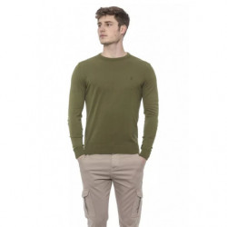 Maglione in cotone verde - XL