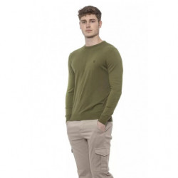 Maglione in cotone verde - XL