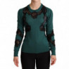 Maglione Girocollo In Lana Verde - IT40-S