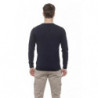 Maglione in cotone blu - L
