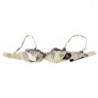 Intimo reggiseno balconcino in pizzo grigio beige - IT2 - S