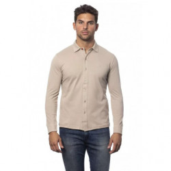 Camicia in cotone beige - XXL