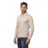 Camicia in cotone beige - XXL
