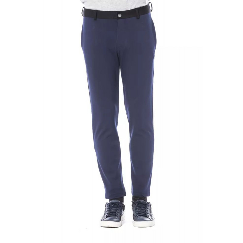 Jeans e pantaloni in viscosa blu - XXL