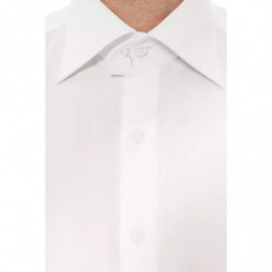 Camicia in cotone bianco - 4XL