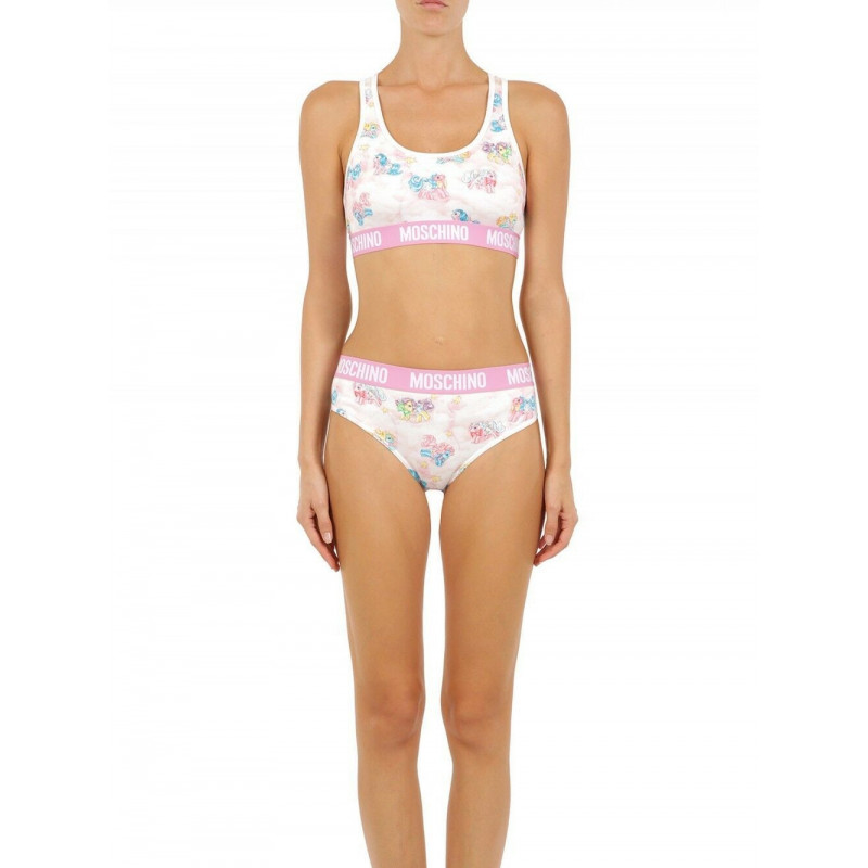 Indumento da notte bianco in due pezzi My Little Pony Bikini - IT40-S