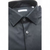 Camicia in cotone nero - XL