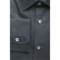 Camicia in cotone nero - XL