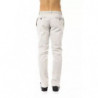 Jeans e pantaloni in cotone grigio - W54