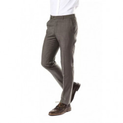 Jeans e pantaloni in lana grigia - W52