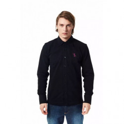 Camicia in cotone nero - S