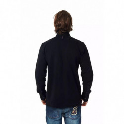 Camicia in cotone nero - S