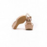 Sandalo in materiale esterno beige - EU39/US9