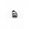 Sandalo in materiale esterno argento - EU36/US6