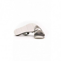 Sandalo in materiale esterno argento - EU36/US6