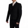 Giacca blazer doppiopetto nera - IT48 - M