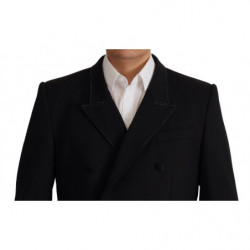 Giacca blazer doppiopetto nera - IT48 - M