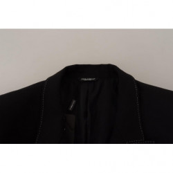 Giacca blazer doppiopetto nera - IT48 - M