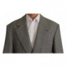 Blazer da giacca monopetto a quadri grigio - IT48 - M