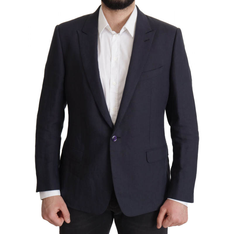Giacca Cappotto Giacca ALTA SARTORIA Blu Scuro - IT56 - XL