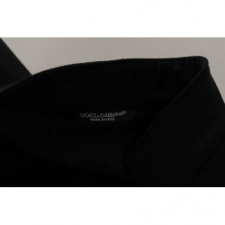 Blazer da uomo cappotto monopetto in lana nera - IT50 - L