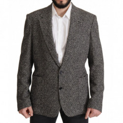 Blazer monopetto fantasia...