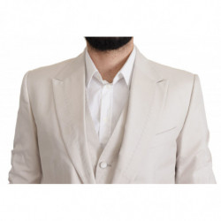Blazer 2 pezzi monopetto in seta grigia - IT54 - XL