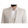 Blazer 2 pezzi monopetto in seta grigia - IT54 - XL