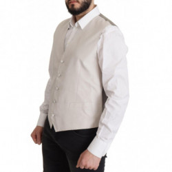 Blazer 2 pezzi monopetto in seta grigia - IT54 - XL
