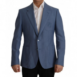 Giacca blazer blu monopetto...