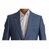 Giacca blazer blu monopetto con logo - IT48 - M