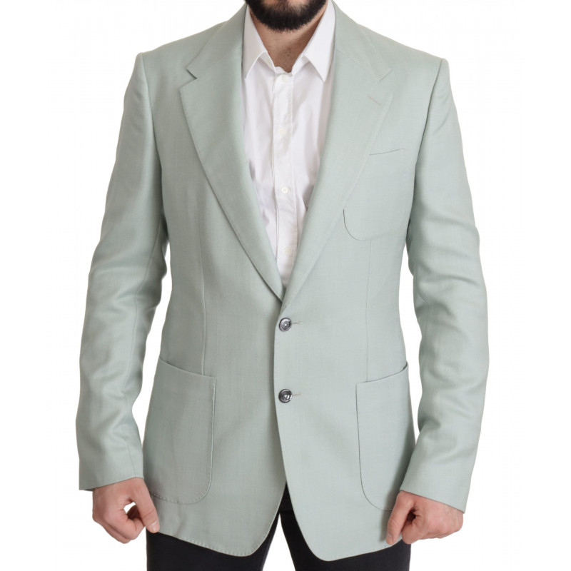 Giacca blazer in cashmere verde - IT52 - L