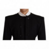 Giacca blazer doppiopetto in lana nera - IT48 - M