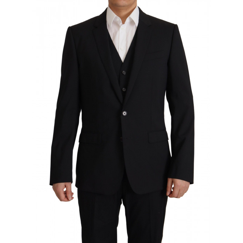 Giacca nera Gilet Blazer MARTINI in 2 pezzi - IT48 - M