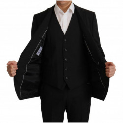 Giacca nera Gilet Blazer MARTINI in 2 pezzi - IT48 - M