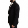 Blazer giacca monopetto in lana nera - IT50 - L